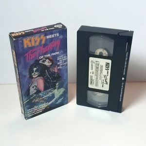 KISS vintage VHS Kiss Meets The Phantom of the Park